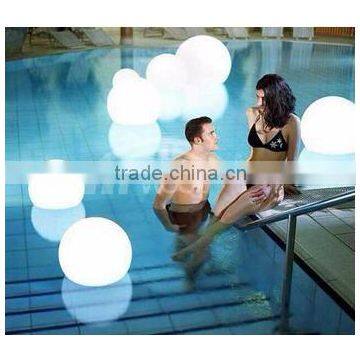 LED modern lighting plastic cube seating /waterproof magic ball wholesale china garden led ball light