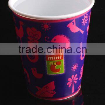 450ml Hot Color Changing Double Wall Acrylic Tumbler with Paper Insert Wholesale