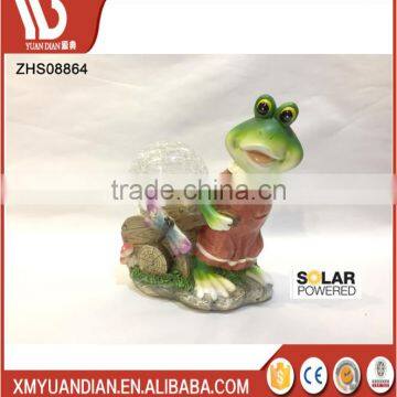 Fantastic Gift for Girl Frog Shaped Solar Light Home