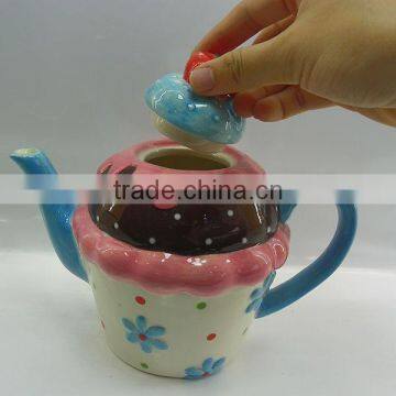 Lovely Teapot/ceramic Tea Pot/ Porcelain Teapot for Home Decor photo-4