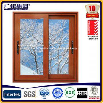 Aluminium Framed Glass Sliding Window With Sliding Screen and Strong Pulley photo-5