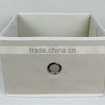 Linen and Nonwoven Storage Box