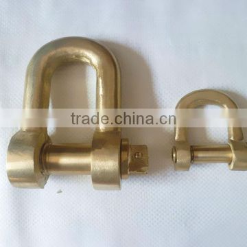 Anti Spark Aluminum Bronze Shackle nonsparking safety tools non spark shackle