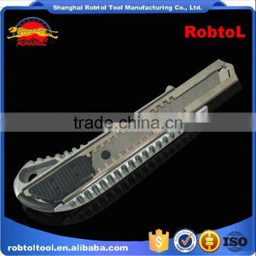 Utility Knife Retractable Blade Box Cutter Art Knives Snap off Lock Razor Blade Aluminum Alloy Shell photo-4