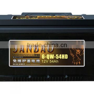 MF Car Battery 6-QW-54HD