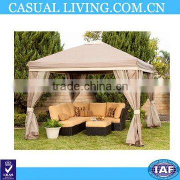 Folding Tent Canopy Gazebo With 4 Sidewalls