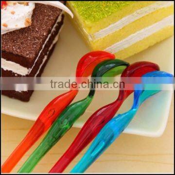 2015 Hot Sell New Design 100% FOOD GRADE Plastic Label Spoons for Cup,100% FOOD GRADE Plastic Label Spoons photo-3