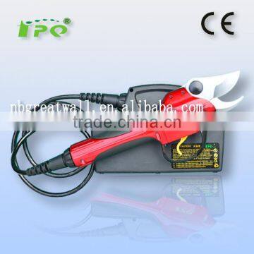 electric pruning shears scissor red