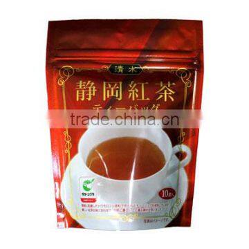 Japanese red tea produced in Shizuoka Japan for wholesalers black tea shop