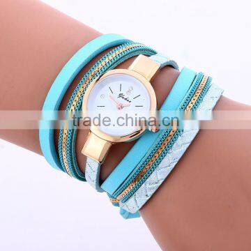 2017 Fashion Crystal Rhinestone Bracelet Women Dress Watches Ladies Quartz Wristwatches photo-2