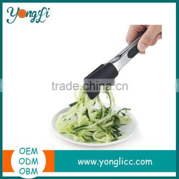 Multi-Purpose 9'' and 12'' Heat- Resistant Stainless Steel With Stand Kitchen Food Silicone Tongs