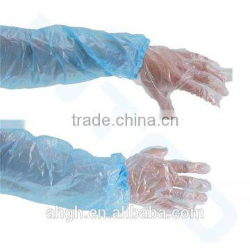 Disposable Waterproof PE Plastic Sleeve Cover/oversleeves,disposable Plastic PE Arm Sleeve Cover photo-5