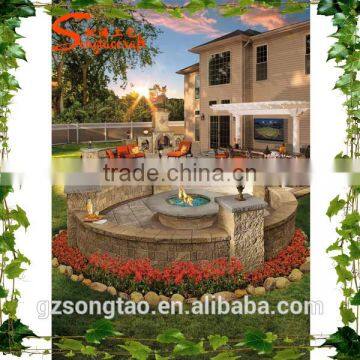 China Manufacturer Park Wholesale Waterfall Outdoor Design Artificial Waterfall Fountain photo-4