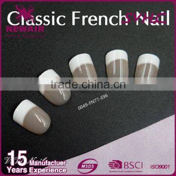 Beautyful Short Artificial French Nails Tip Most Popular Nail Art Designs photo-6