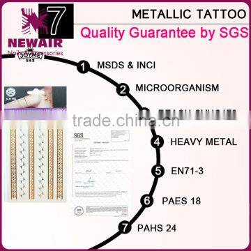 New 2017 Waterproof Temporary Tattoo Sticker For Halloween photo-6