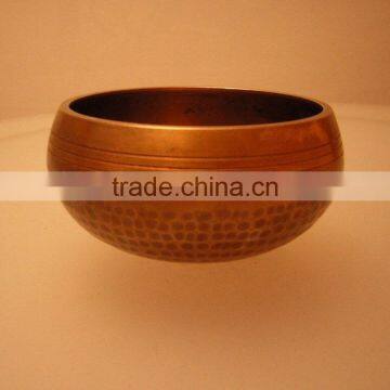 High Quality Buddhist Meditation Hammered Klangschale Singing Bowl photo-2