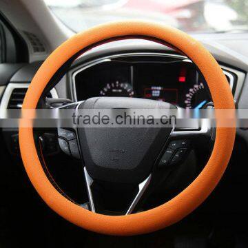 Safe Silicone Material Car Accessories Custom Steering Wheel Cover Supplier photo-5