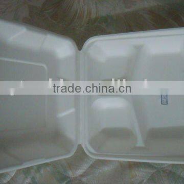 Eco-friendly bagasse lunch box