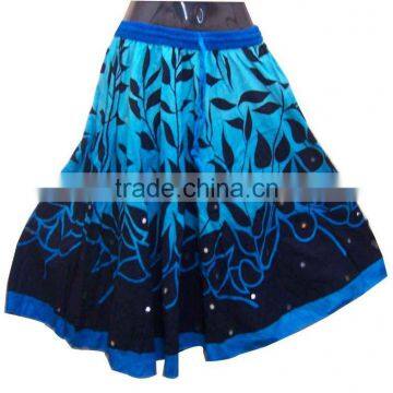 Shaded Embroidery fancy skirts