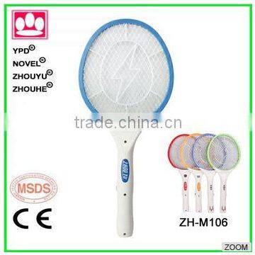 Electric mosquito swatter ZHOUYU rechargeable insect killer racket