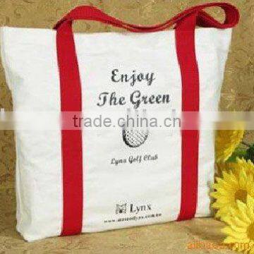 canvas shoulder bag/cotton tote bag/canvas supermarket bag/canvas handbag/ladies shopping bag