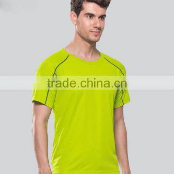 Wholesale Fashion Design Plain Gym Running Dryfit Couple t-shirt