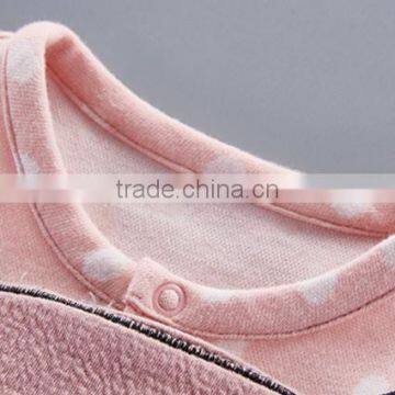 2017 Autumn New Design Bear Pattern Baby Boy Clothes Romper photo-4