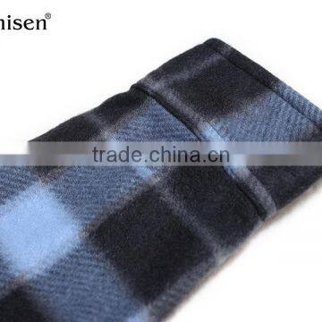 Chinese Supplier Custom Design Men Fleece Plaids Jacket With Hood photo-5