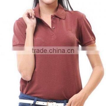 Women Polo Shirt, Short Sleeve, 95% Polyester - 5% Spandex photo-2