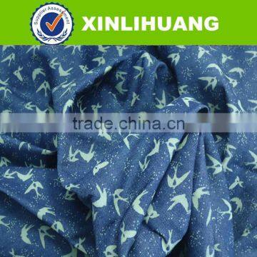 2016SS New Arrival Printed Denim Fabric for Europe and USA Markets photo-6