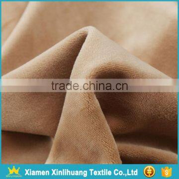New Arrival Super Soft 100% Polyester Velvet Fabric for Dress Clothing photo-3