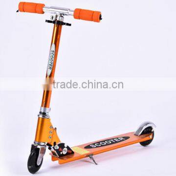 HSCK009 Durable lightweight All-aluminum easy folding two wheel scooter for kids