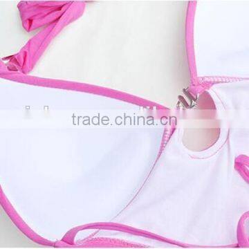 2015 Fashionable Sexy Slim One Piece Bikini Swimsuit(BS065) photo-6