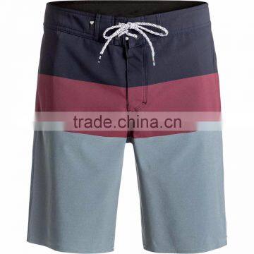 Blocked Vee Mens 20 Inch Board Short Summer Holiday Stylish High Perform Swim Short Custom 91% Polyester 9% Elastane Beachwear photo-2