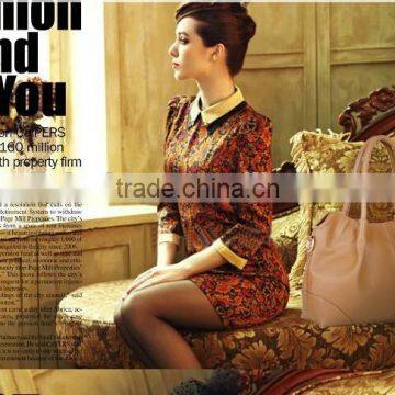 2015 Fashion Branded PU Leather Ladies Shoulder Bags photo-5