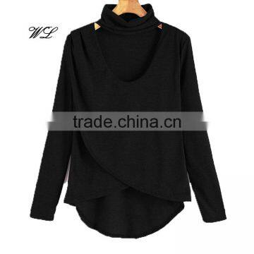 China wholesale fashion woman clothing cotton woman t-shirt custom woman wear