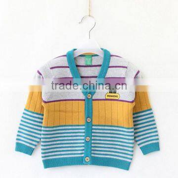 Boys Cartoon Style Elastic Knitting Coat Sweater photo-2