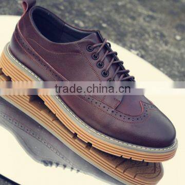 Zm35695a New Model Men Leather Shoes Wholesale China Shoes