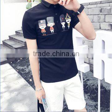 Hot Sale High Quality Custom 100% Cotton New Design Printed Polo Shirt for Men photo-6