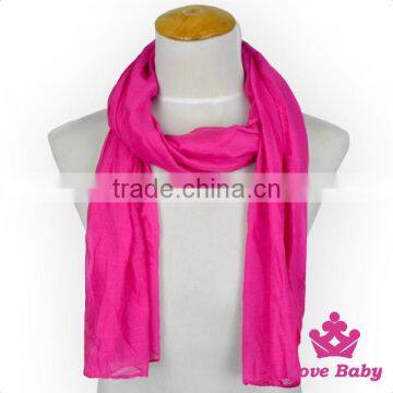 Fashions Baby Products Solid Color Scarf Handmade Children&Baby Casual Neck Wear Linen Scarf photo-5