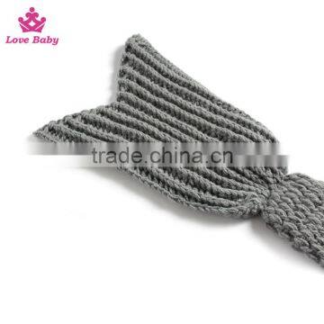 Newborn Baby Knit Beanie Costume Photo Photography Prop Crochet Hat Cap Outfits Mermaid photo-4