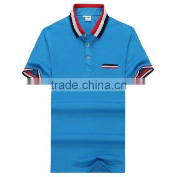 New Fashion Wide Stripe POLO for Men Shirts Casual Stripe Sport Mens Polo Shirt Wholesale Men Polo photo-2