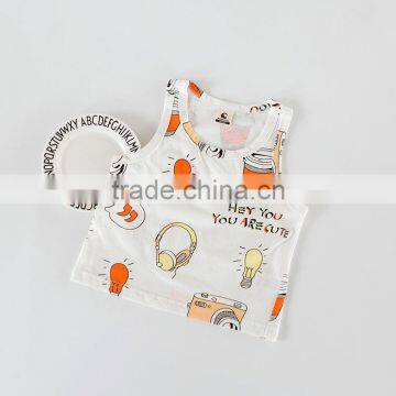 S17363A Latest New Model Funny Boy Tank Tops photo-5