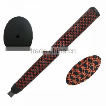 Red Black Tacky Microfiber SIlicon Golf Putter Grip Light Grip