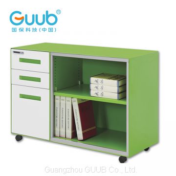 Factory Price Office Mobile Storage Caddy With Tambour Door