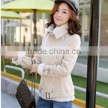 Cheap best newest hot selling excellent stylish leather jacket women jacket model