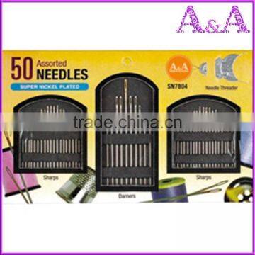 7Pcs Hand Repair Sewing Needles Patching Tool / Leather Sewing Needles / Curved Sewing Needle photo-4