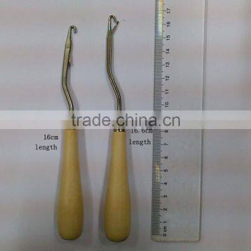 Wooden Handle Latch Hook, Wooden Crochet Hook photo-2