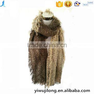 Fashion thick winter long cashmere custom scarf