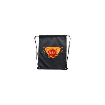New Customized Sublimation Printed 210D Polyester Drawstring Bag Backpack For Wholesale
